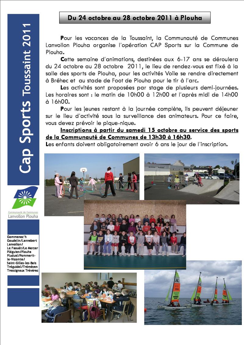 01 Programme toussaint 2011