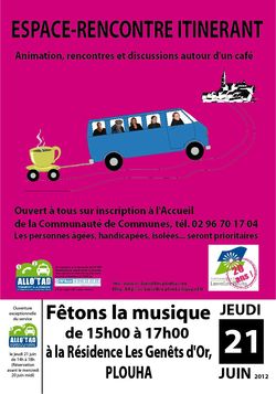 Espace rencontre 21 juin